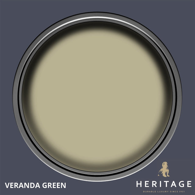 Dulux Heritage Velvet Matt Veranda Green 5L - Beattys of Loughrea | www.beattys.ie