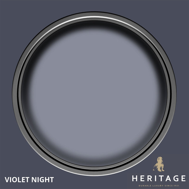 Dulux Heritage Eggshell Violet Night 2.5L - BASES - Beattys of Loughrea