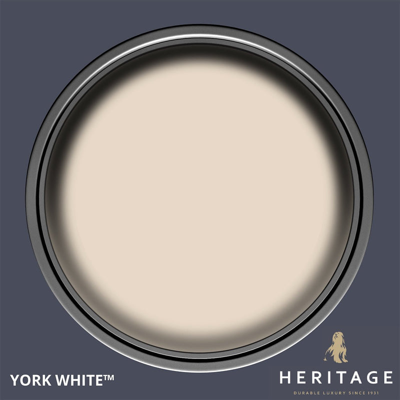 Dulux Heritage Eggshell York White 750Ml - BASES - Beattys of Loughrea